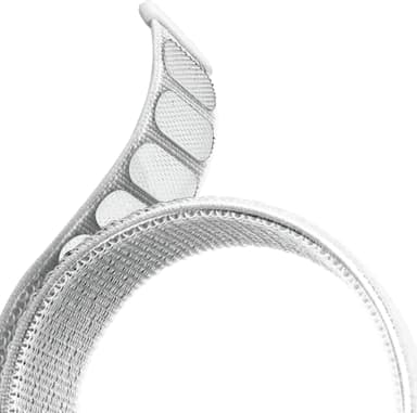 Puro Apple Watch 42/44/45 mm nailonranneke (valkoinen)