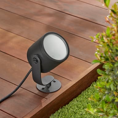 Philips Hue Lily XL LV valaisin piikillä musta 15W