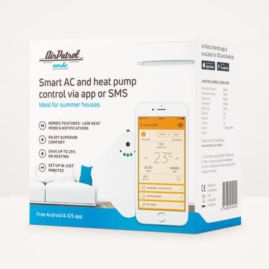 AirPatrol Nordic V2 GSM ilmalämpöpumpun etäohjain