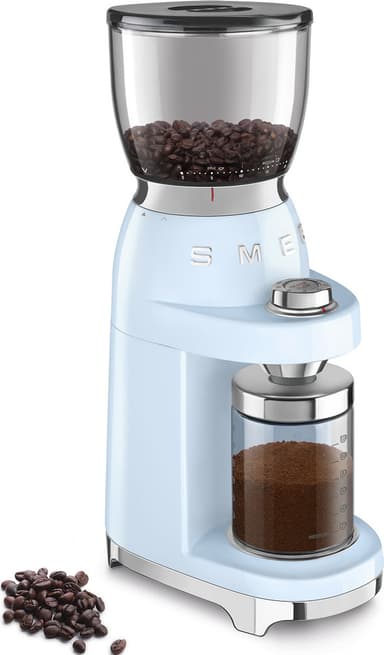 Smeg kahvimylly CGF01PBEU (pastellinsininen)