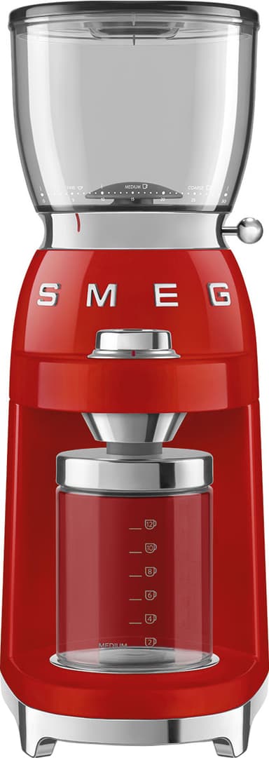 Smeg kahvimylly CGF01RDEU (punainen)