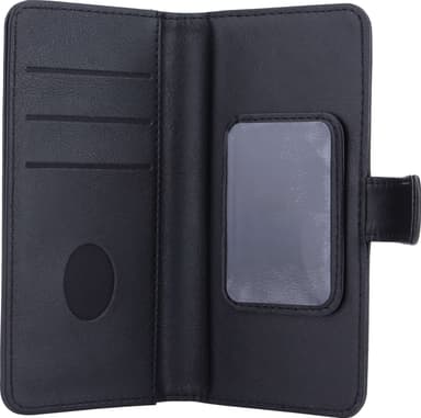 RadiCover 2-in-1 5"-5,4" lompakkokotelo (musta)