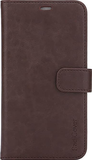 RadiCover iPhone 11 2-in-1 Flipcover lompakkokotelo (ruskea)