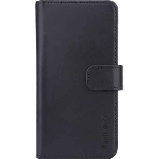 RadiCover Samsung Galaxy S10e 2-in-1 lompakkokotelo (musta)