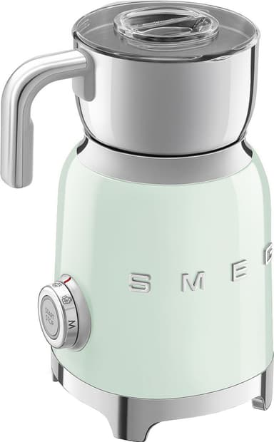 Smeg Retro 50 s Style maidonvaahdotin MFF01PGEU (pastellinvihreä)