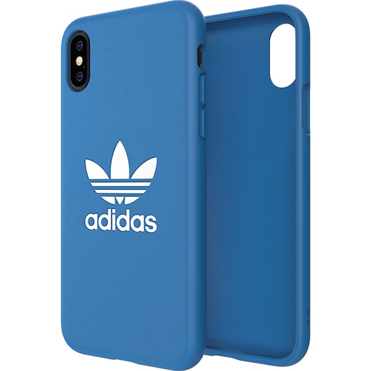 Adidas Basic FW18 iPhone X/XS suojakuori (sininen)