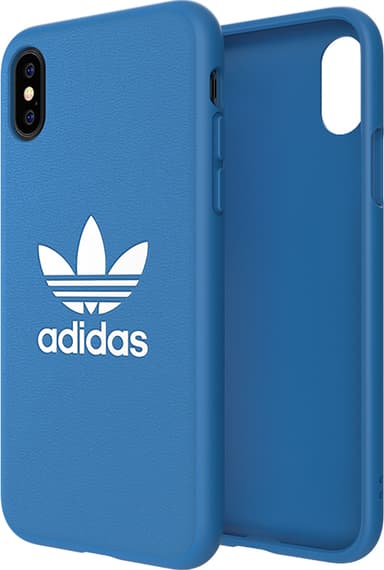 Adidas Basic FW18 iPhone X/XS suojakuori (sininen)