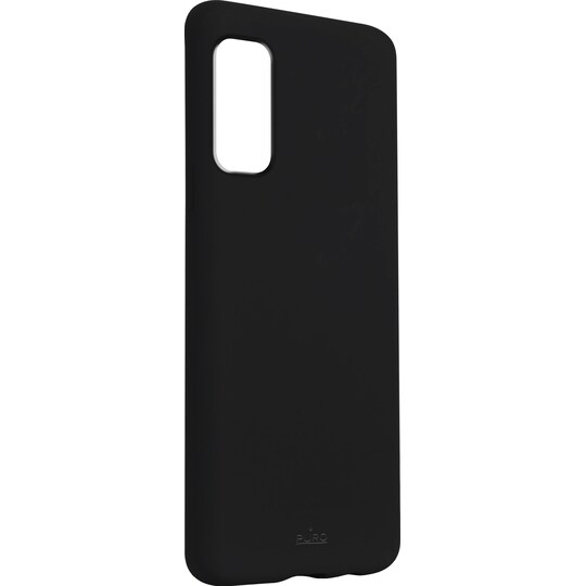 Puro Icon Samsung Galaxy S20 suojakuori (musta)