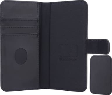 RadiCover 2-in-1 5"-5,4" lompakkokotelo (musta)