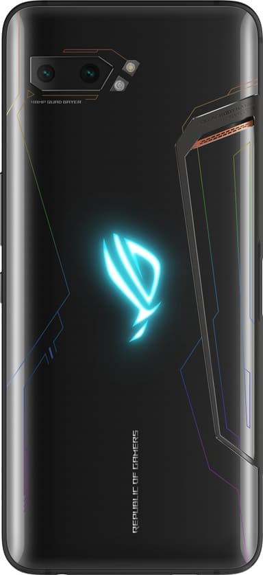 Asus ROG Phone II Elite Edition älypuhelin 12GB/512GB (kiiltävä musta)