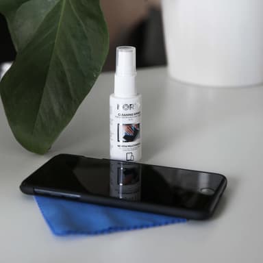 NORTH Puhdistuskitti Puhelimelle 2x Neste 30ml ja Puhdistusliina