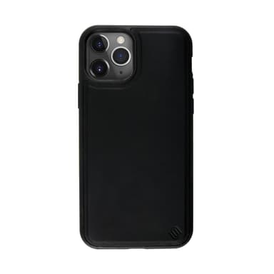 Ympäristöystävällinen Aitoa nahkaa iPhone 11 Pro Kotelo - Black