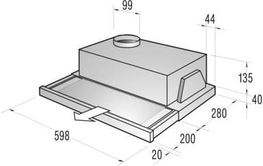 Gorenje liesituuletin DF610E