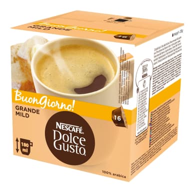 Nescafe Dolce Gusto Grande Mild kahvikapselit Gigantti verkkokauppa