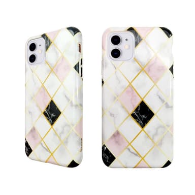 Ympäristöystävällinen painettu iPhone 11 Kotelo - White Marble