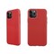 Ympäristöystävällinen Aitoa nahkaa iPhone 11 Pro Max Kotelo - Red