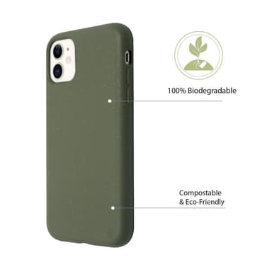 Ympäristöystävällinen iPhone 11 Kotelo - Green