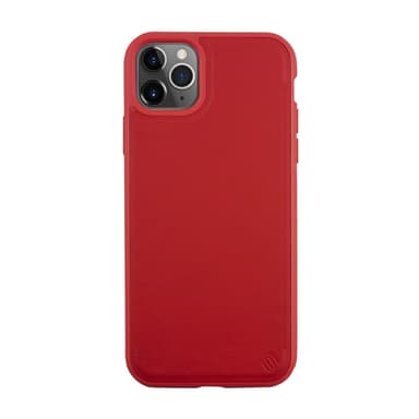 Ympäristöystävällinen Aitoa nahkaa iPhone 11 Pro Max Kotelo - Red