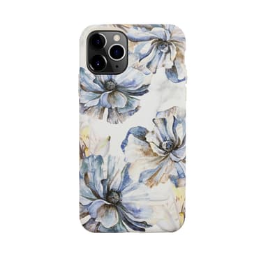 Ympäristöystävällinen painettu iPhone 11 Pro Kotelo - White  Flower
