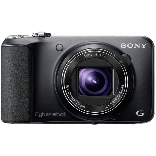 Sony DSC-HX10V digikamera (musta)