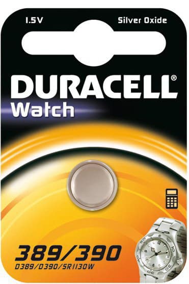Duracell kelloparisto 389/390