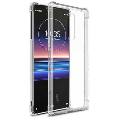 IMAK Shockproof suojakuori Sony Xperia 1 (J9110) - läpinäkyvä