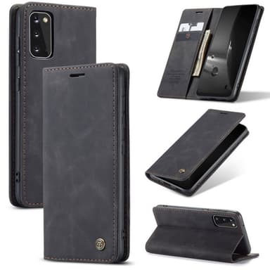 CaseMe Smart FlipCase Samsung Galaxy S20 (SM-G980F)  - musta