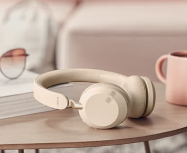 Jabra Elite 45h langattomat on-ear kuulokkeet (kullanbeige)