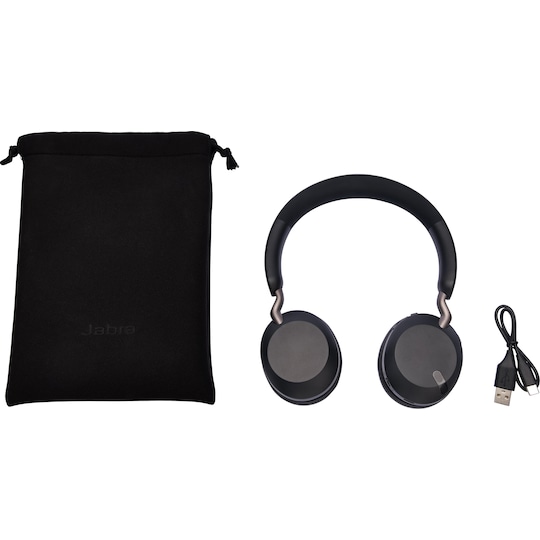 Jabra Elite 45h langattomat on-ear kuulokkeet (titaaninmusta)