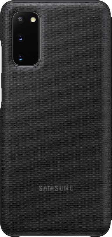 Samsung Galaxy S20 LED View suojakotelo (musta)