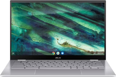 Asus Chromebook Flip C436 14" 2-in-1 kannettava (hopea/musta)