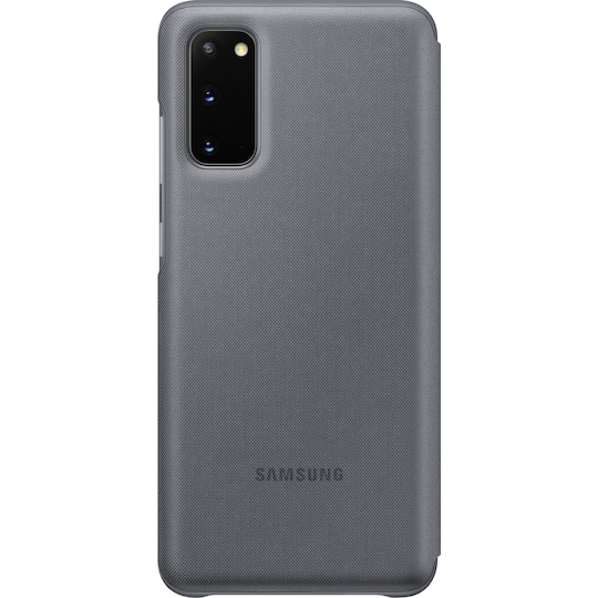 Samsung Galaxy S20 LED View suojakotelo (harmaa)
