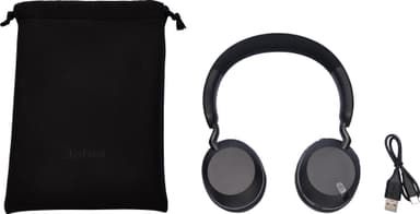 Jabra Elite 45h langattomat on-ear kuulokkeet (musta)