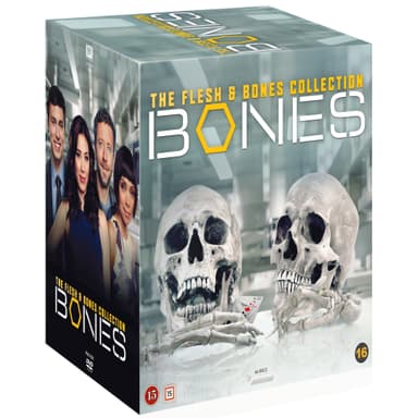 Bones - Kausi 1 - 12 (DVD)