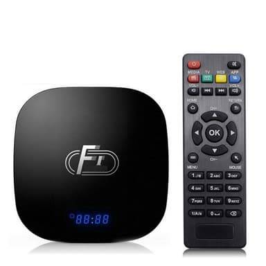4K Android 8.1 Smart TV -laatikko 2Gt + 16Gt