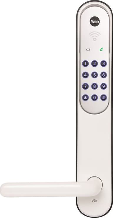 Yale Doorman V2N digitaalinen lukko (valkoinen)