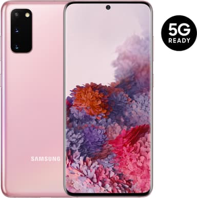 Samsung Galaxy S20 5G älypuhelin 12/128GB (Cloud Pink)
