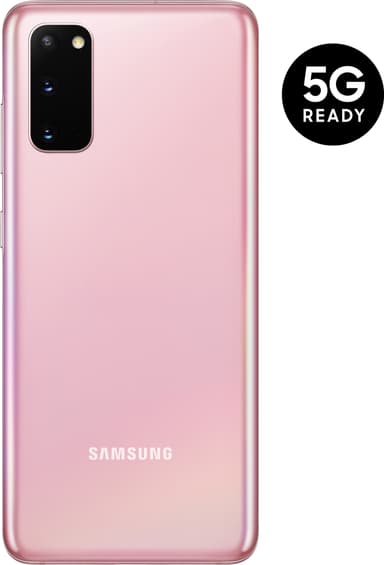 Samsung Galaxy S20 5G älypuhelin 12/128GB (Cloud Pink)