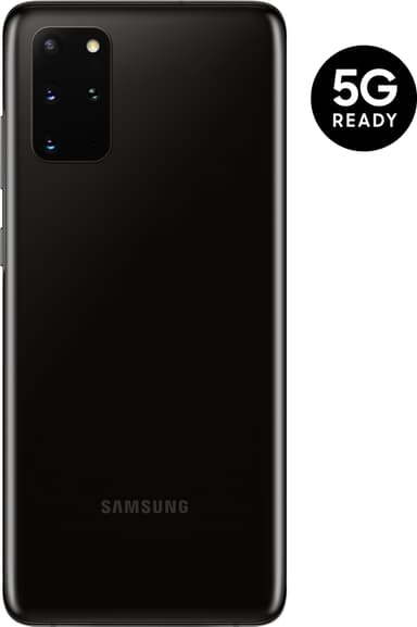Samsung Galaxy S20 Plus 5G älypuhelin 12/128 GB (Cosmic Black)
