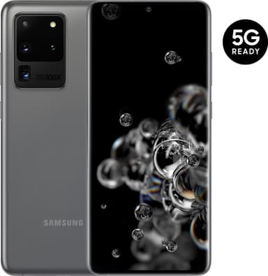 Samsung Galaxy S20 Ultra 5G älypuhelin 12/128 GB (Cosmic Grey)