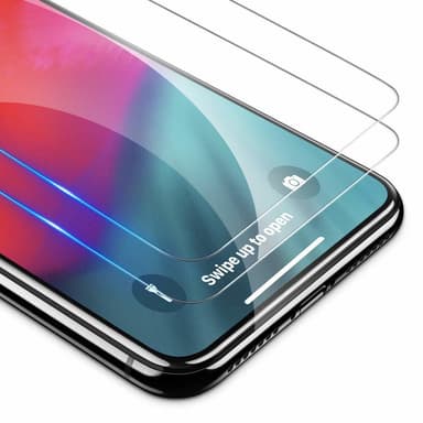 Näytönsuoja iPhone X / XS karkaistu lasi, 2 kpl