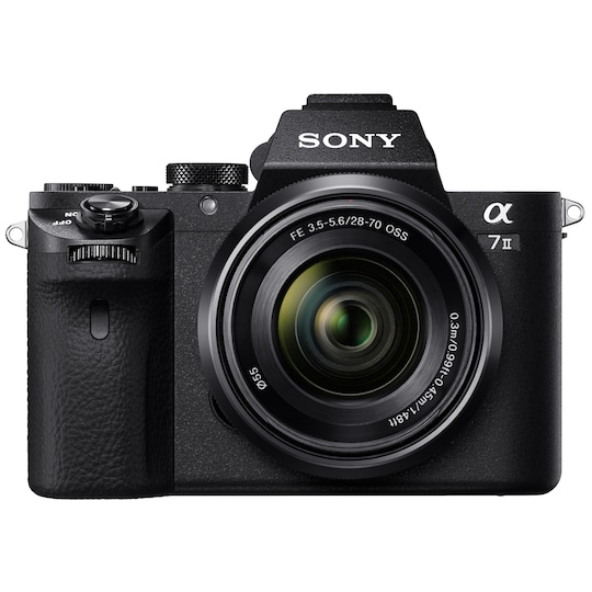 Sony A7 Alpha 7 Mark II järjestelmäkamera + 28-70mm