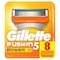 Gillette Fusion Power Partahöylän Terät 8-pakkaus