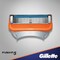 Gillette Fusion Partahöylän Terät 8-pakkaus