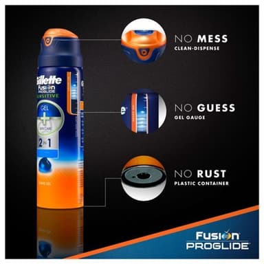 Gillette Fusion ProGlide Sensitive 2-in-1 Cool & Fresh Gel  170 ml