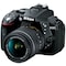 Nikon D5300 järjestelmäkamera, 18-55mm AF-P DX objek.