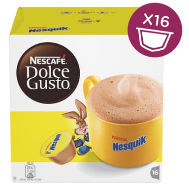NESCAFÉ Dolce Gusto Nesquick Hot Chocolate kaakaokapselit (16 kpl)