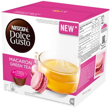 Nescafe Dolce Gusto Macaron vihreä tee kapselit
