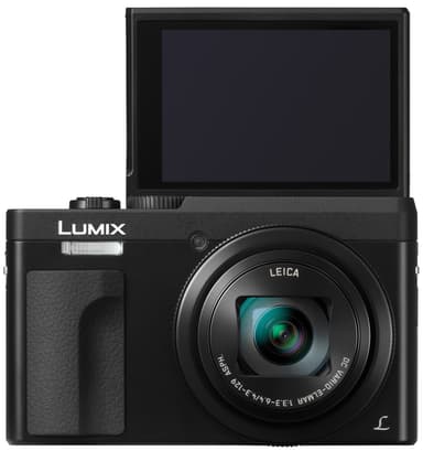 Panasonic Lumix DMC-TZ90 digikamera (musta)