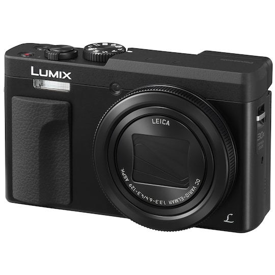 Panasonic Lumix DMC-TZ90 digikamera (musta)